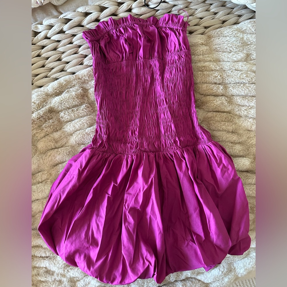 NWT Mango mini pink dress